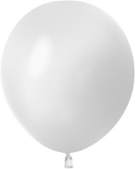 Шар (5''/13 см) Пастель, Белый, 100 шт.